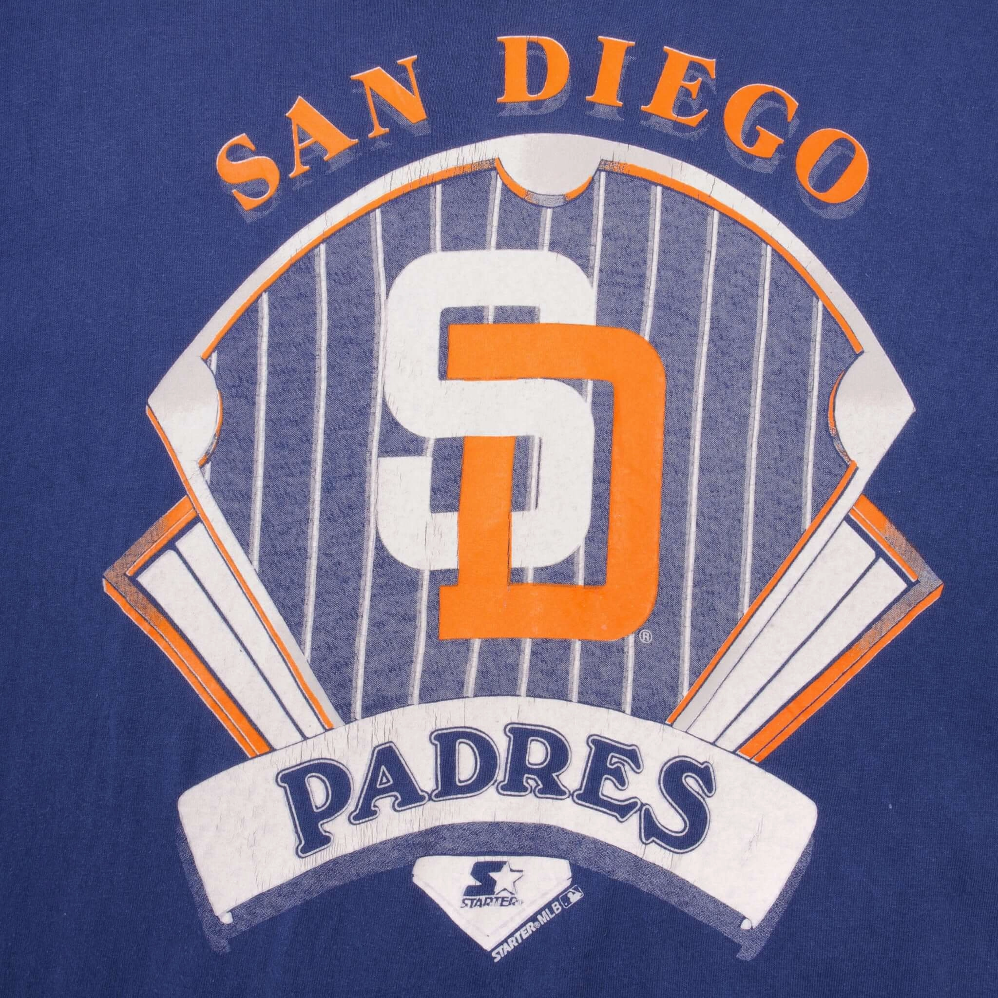 VINTAGE MLB SAN DIEGO PADRES 1990S TEE SHIRT SIZE LARGE MADE IN USA