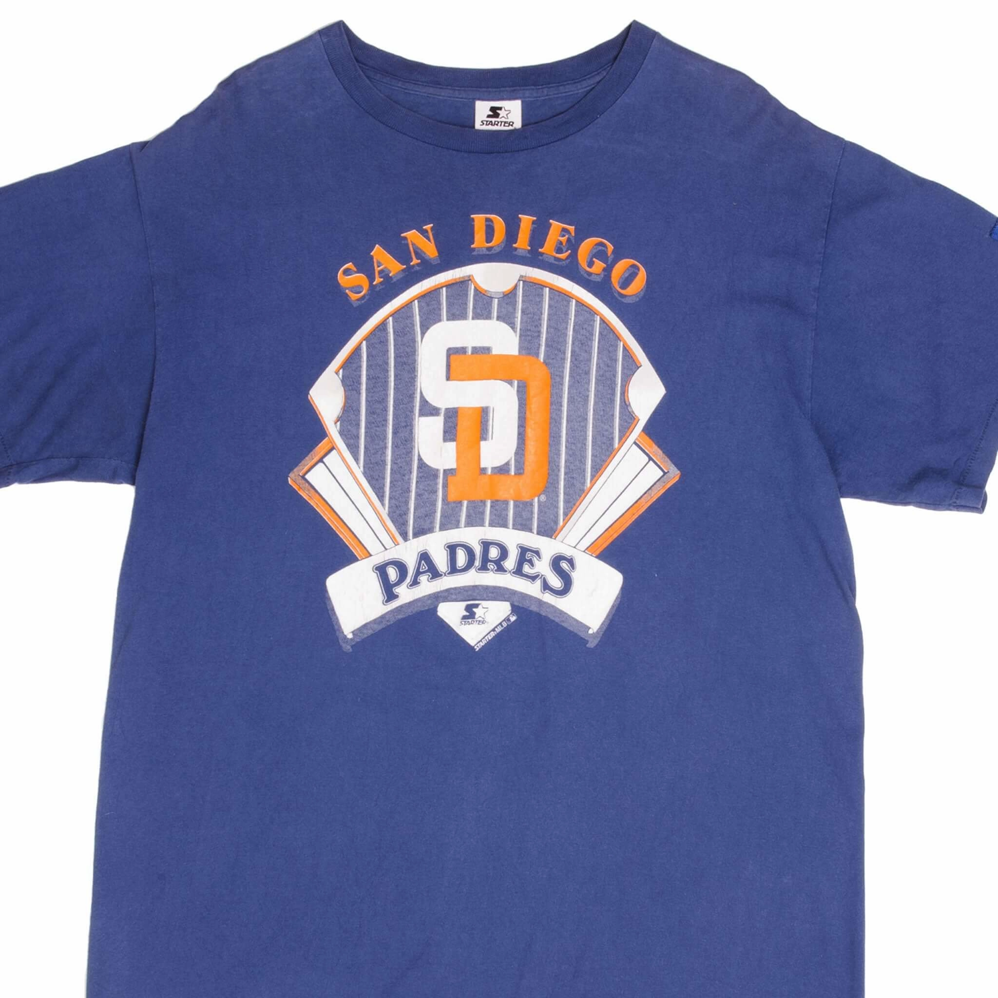 VINTAGE MLB SAN DIEGO PADRES 1990S TEE SHIRT SIZE LARGE MADE IN USA