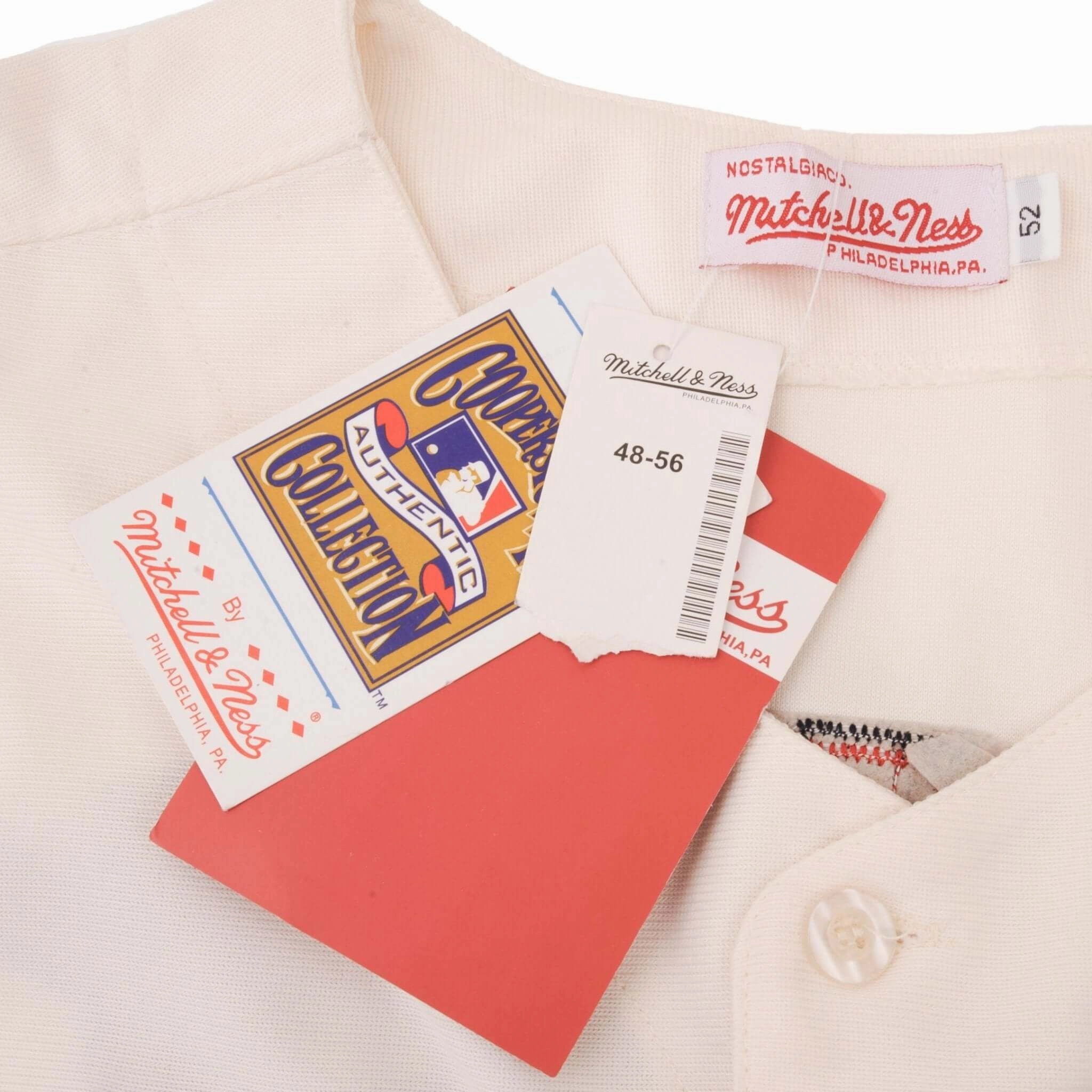 VINTAGE MLB ST LOUIS CARDINALS LOU BROCK MITCHELL & NESS JERSEY SZE 52 DEADSTOCK