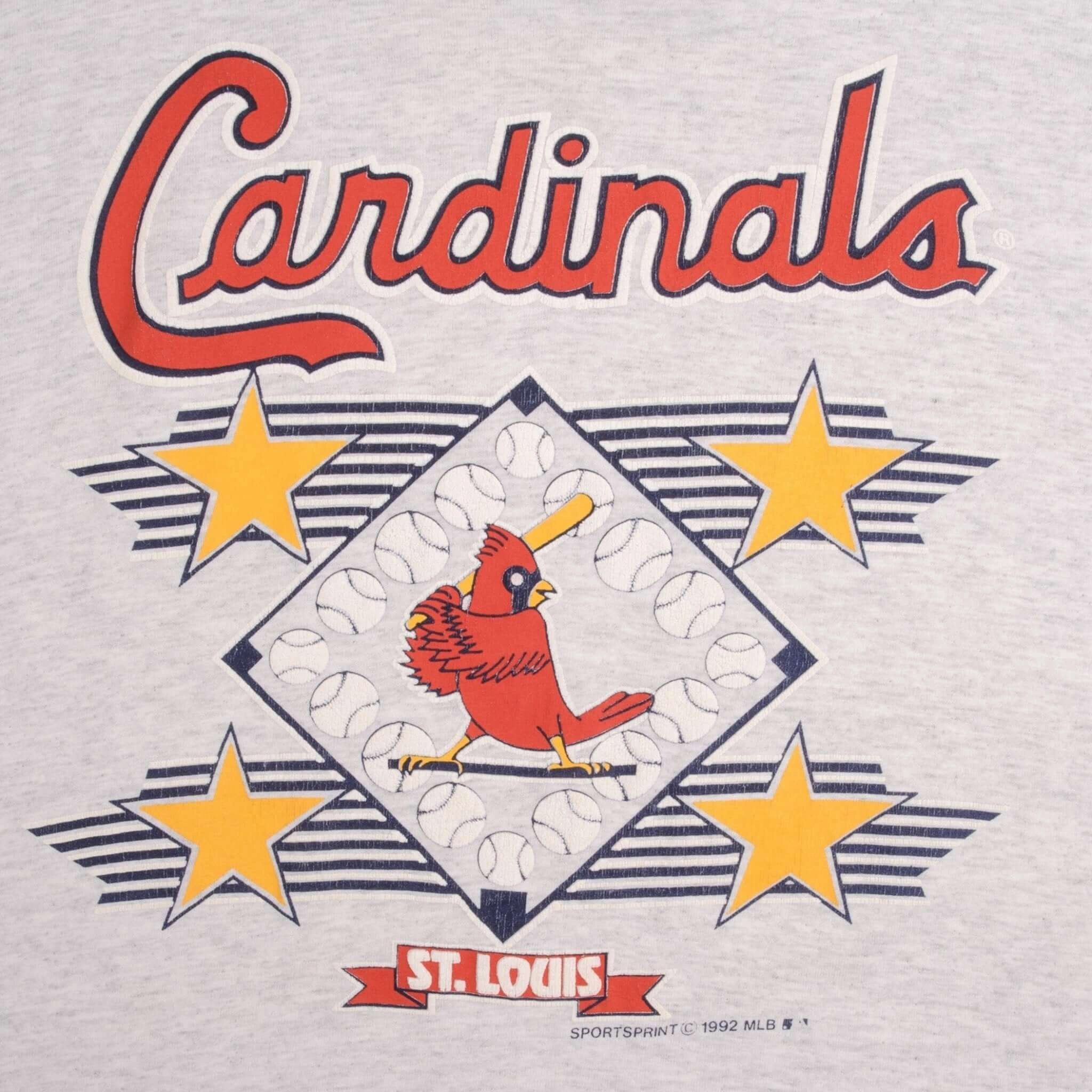 VINTAGE MLB ST LOUIS CARDINALS TEE SHIRT 1992 SIZE SMALL MADE IN USA