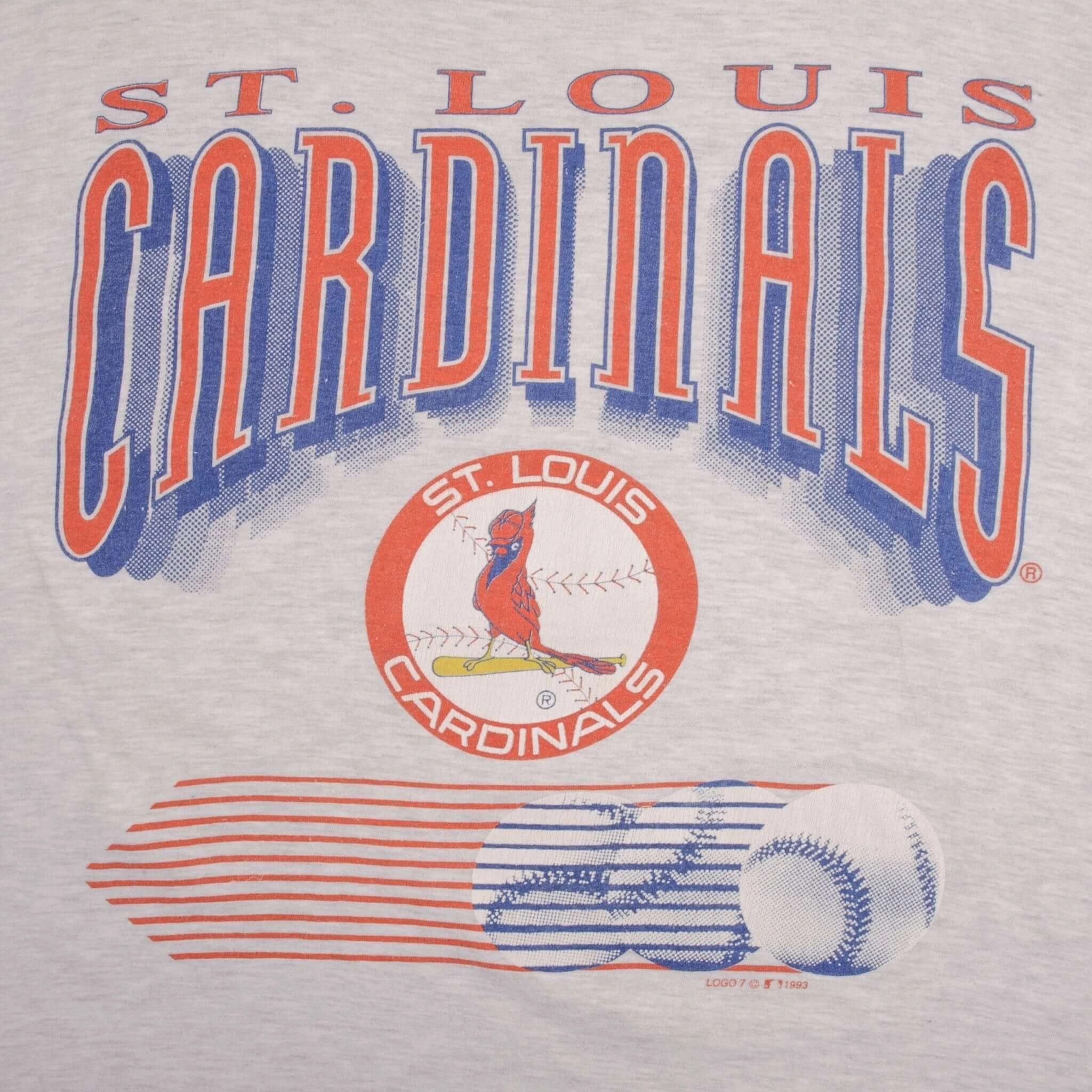VINTAGE MLB ST LOUIS CARDINALS TEE SHIRT 1993 SIZE XL MADE IN USA
