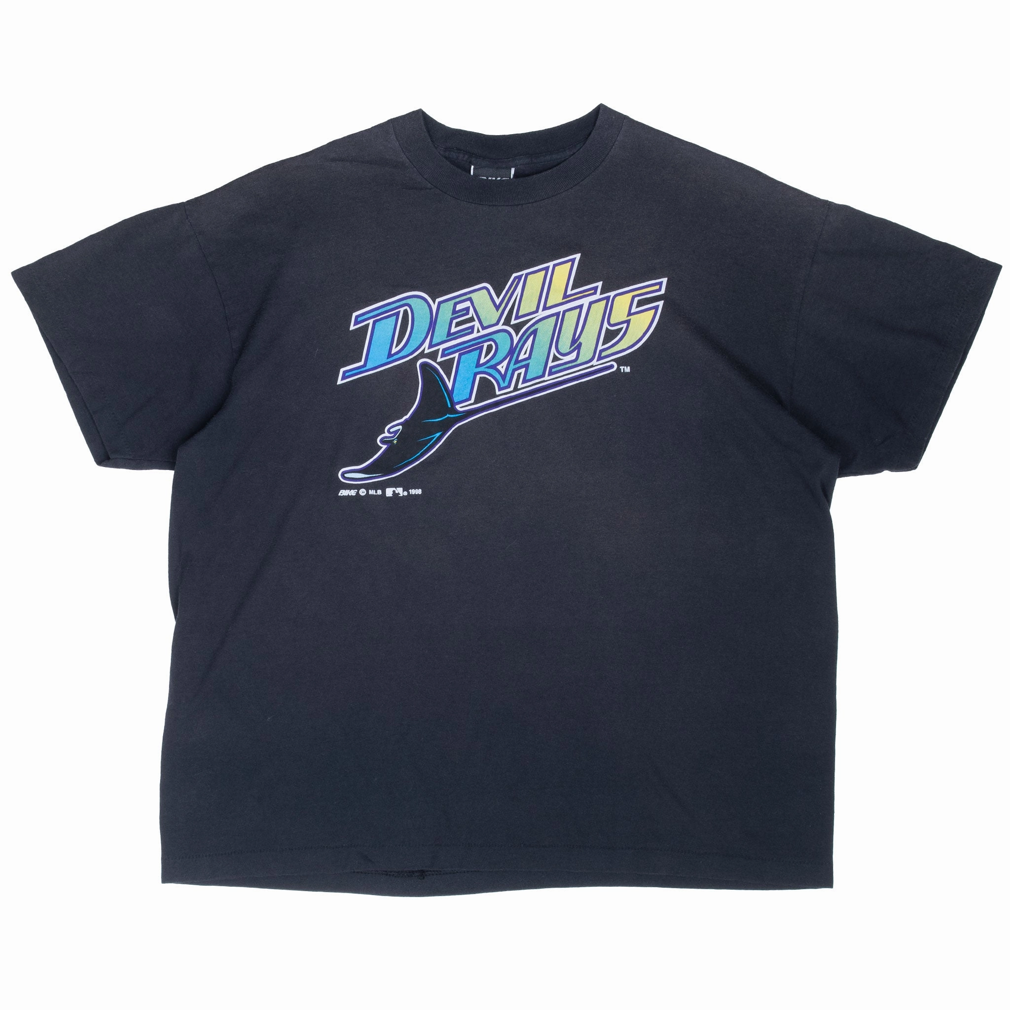 VINTAGE MLB TAMPA BAY DEVIL RAYS TEE SHIRT 1998 XL MADE IN USA