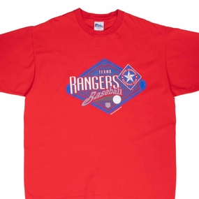 VINTAGE MLB TEXAS RANGERS 1997 TEE SHIRT 2XL MADE IN USA