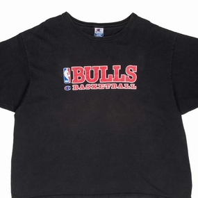 VINTAGE NBA CHICAGO BULLS CHAMPION TEE SHIRT 1990S 2XL