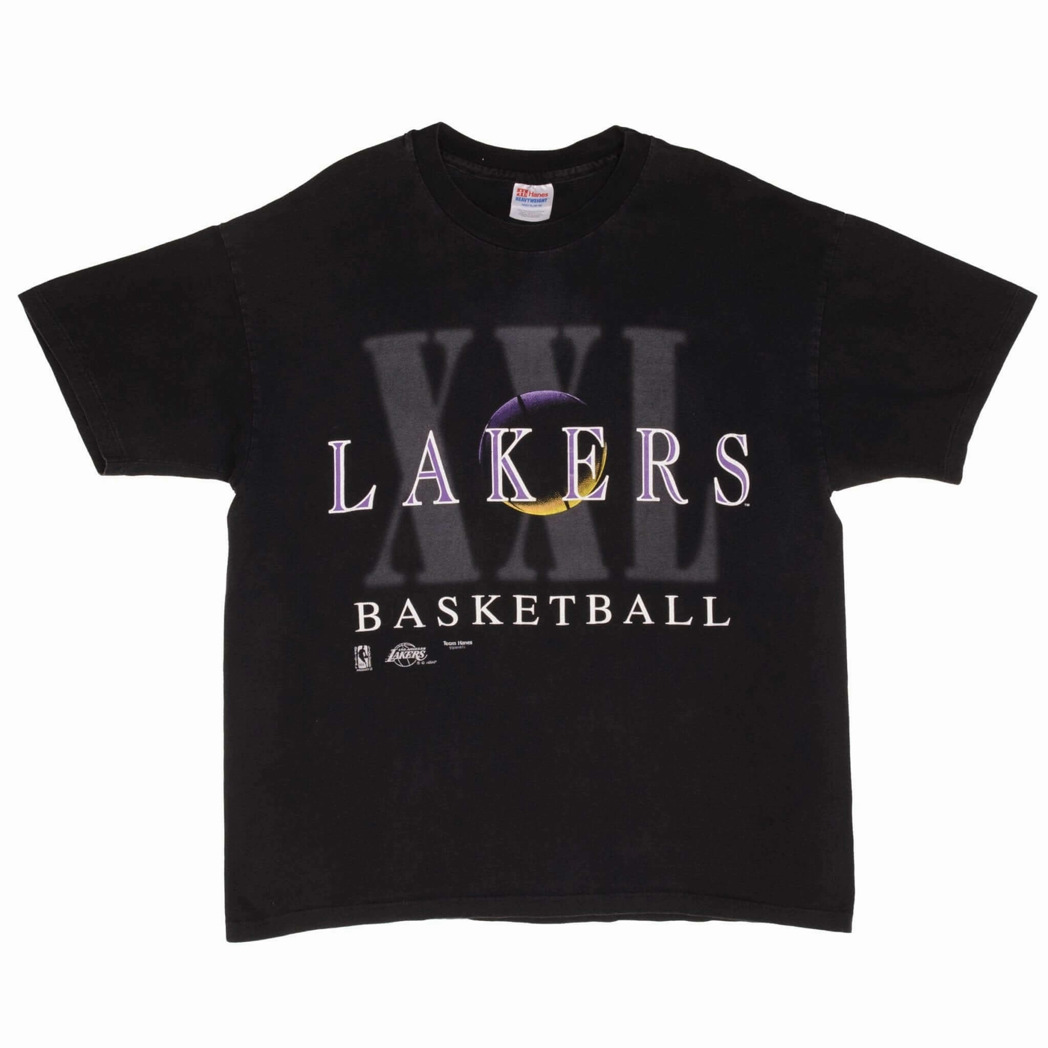 VINTAGE NBA LOS ANGELES LAKERS 1990S TEE SHIRT SIZE XL