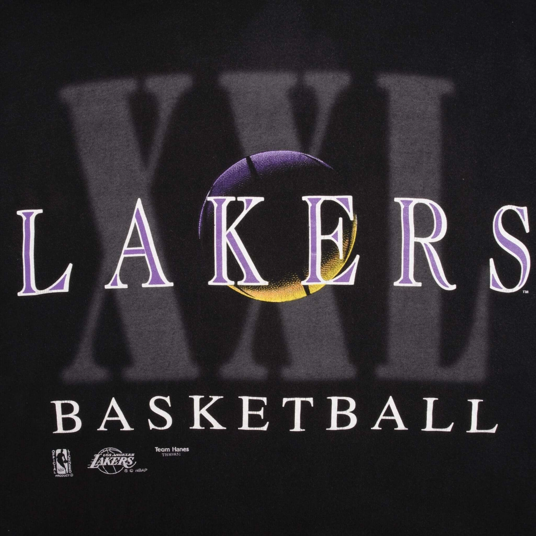 VINTAGE NBA LOS ANGELES LAKERS 1990S TEE SHIRT SIZE XL