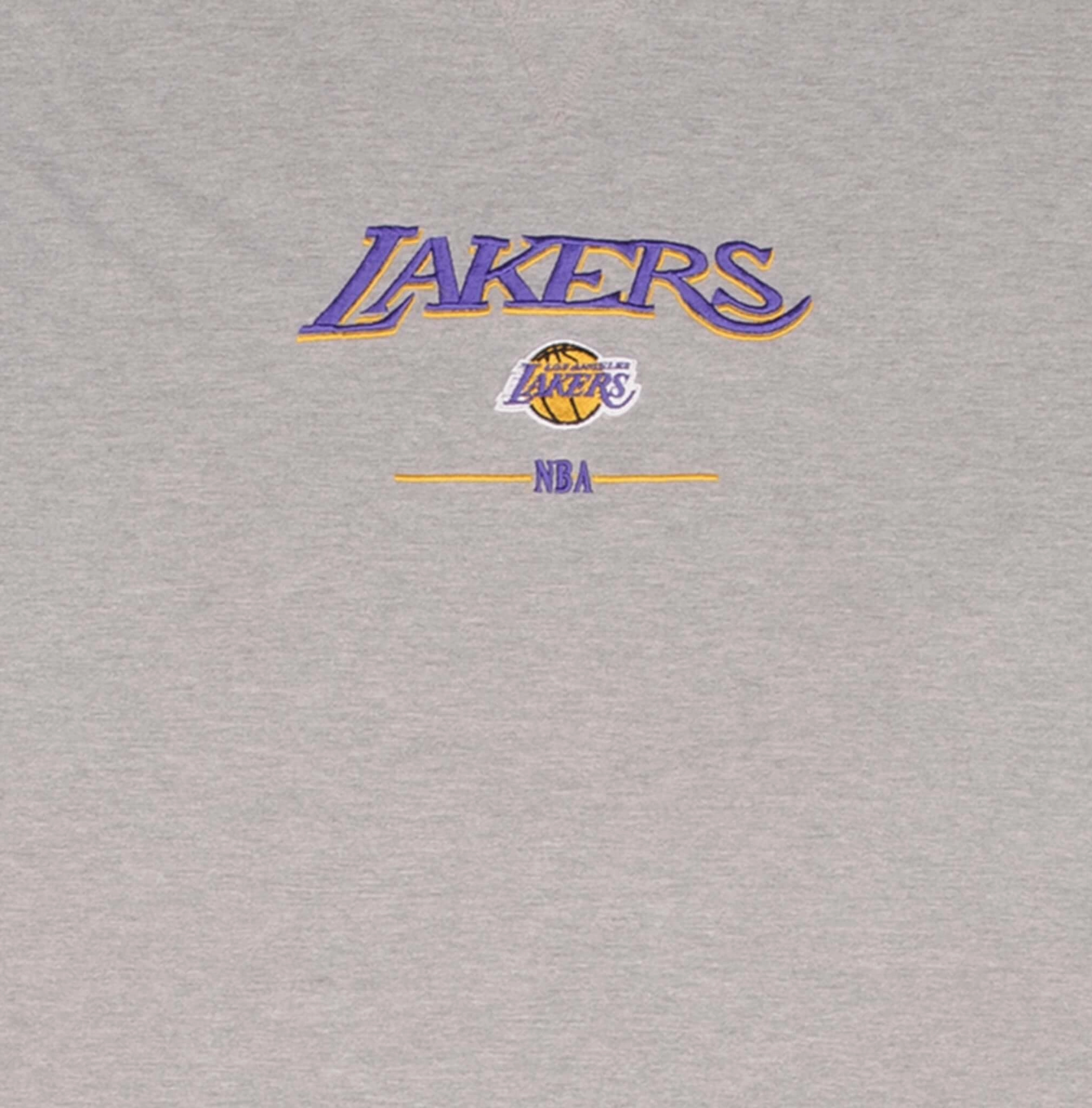 VINTAGE NBA LOS ANGELES LAKERS EMBROIDERED 1990S TEE SHIRT SIZE XL