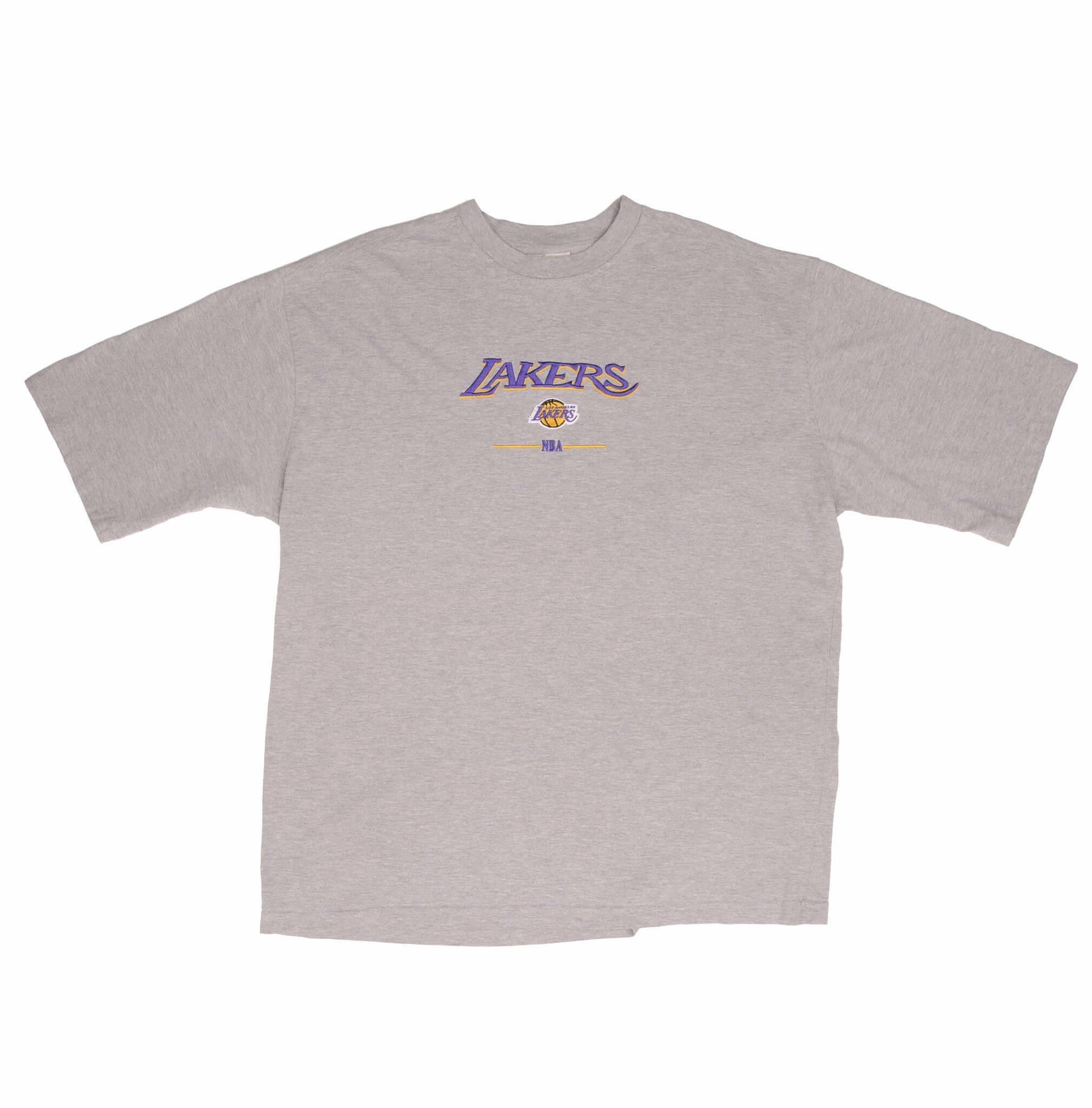 VINTAGE NBA LOS ANGELES LAKERS EMBROIDERED 1990S TEE SHIRT SIZE XL