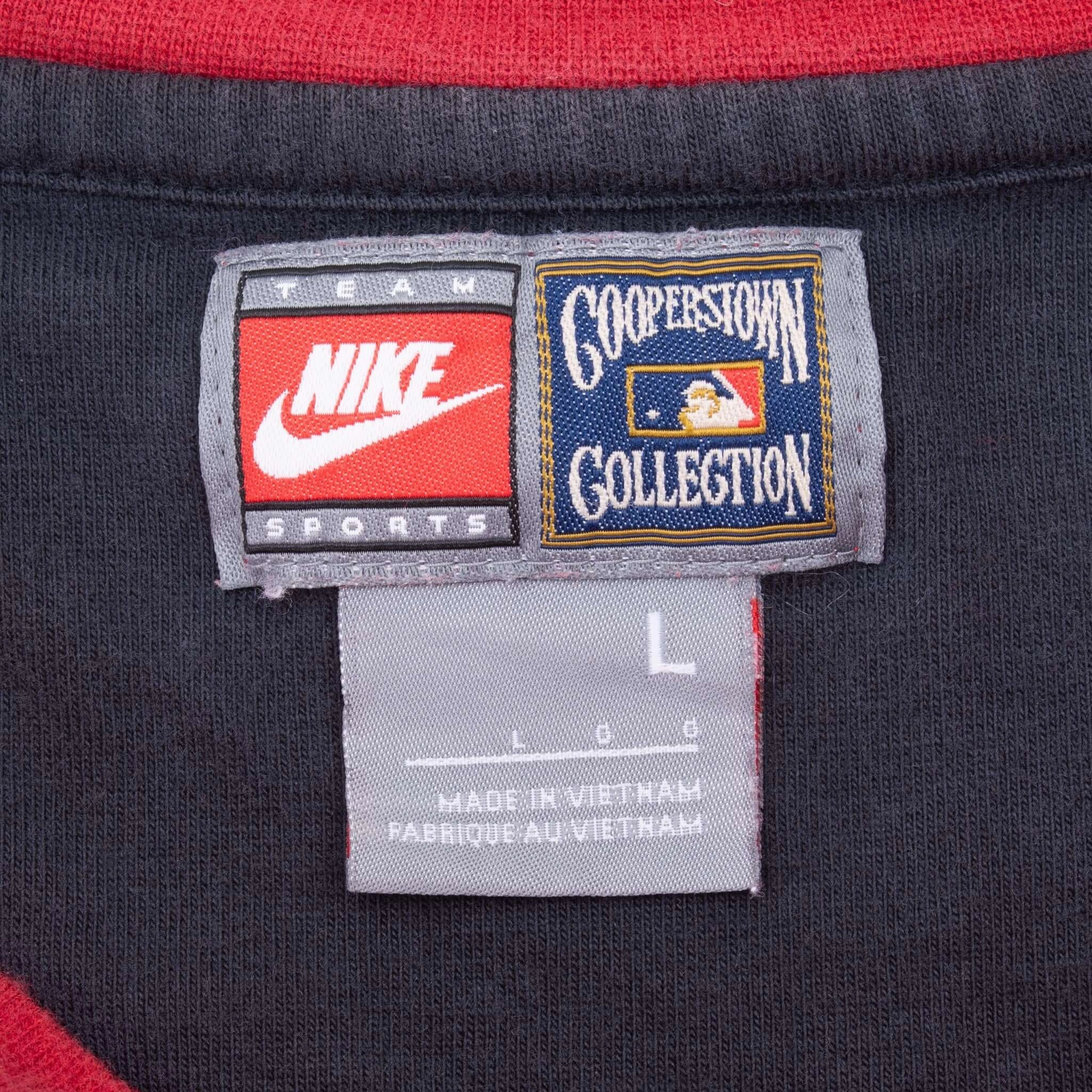 VINTAGE NIKE MLB CINCINNATI REDS COPPERSTOWN TEE SHIRT 2000S LARGE