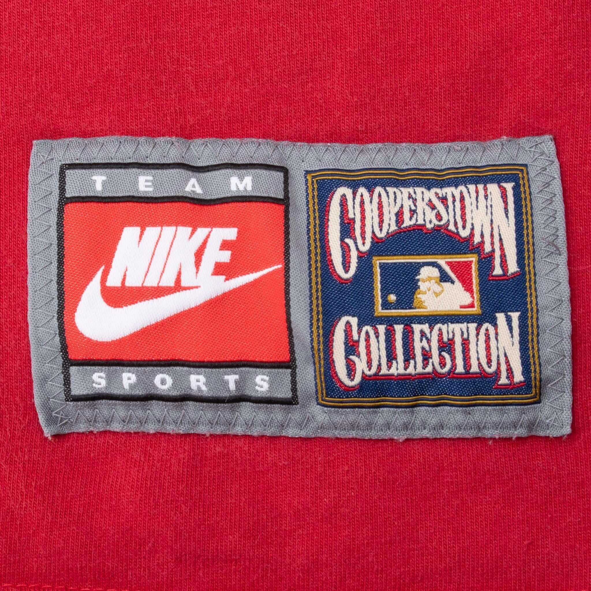 VINTAGE NIKE MLB CINCINNATI REDS COPPERSTOWN TEE SHIRT 2000S LARGE