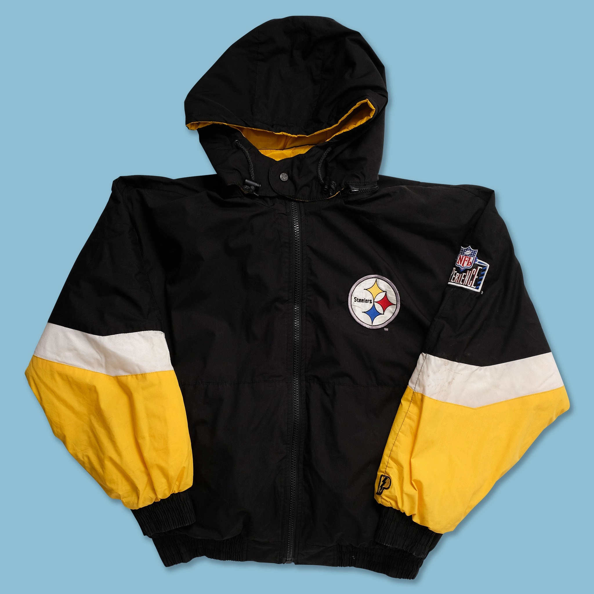 Vintage Pittsburgh Steelers Reversible Jacket Large