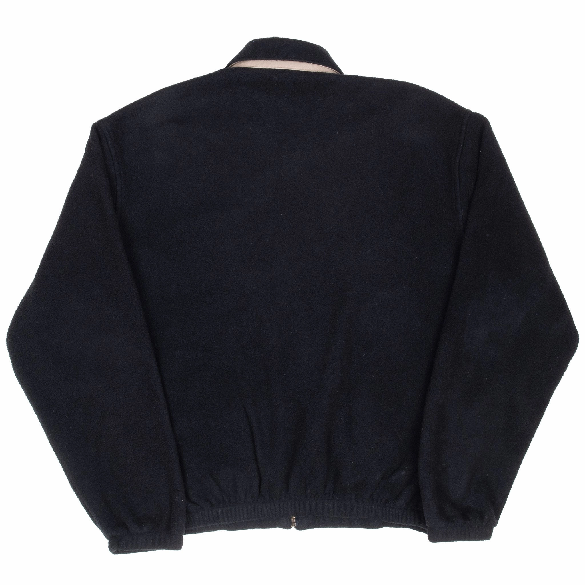 VINTAGE POLO RALPH LAUREN BLACK FLEECE GOLF JACKET 1990S SMALL MADE IN USA