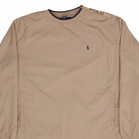 VINTAGE POLO RALPH LAUREN GOLF WINDBREAKER PULLOVER JACKET 1990S SIZE LARGE