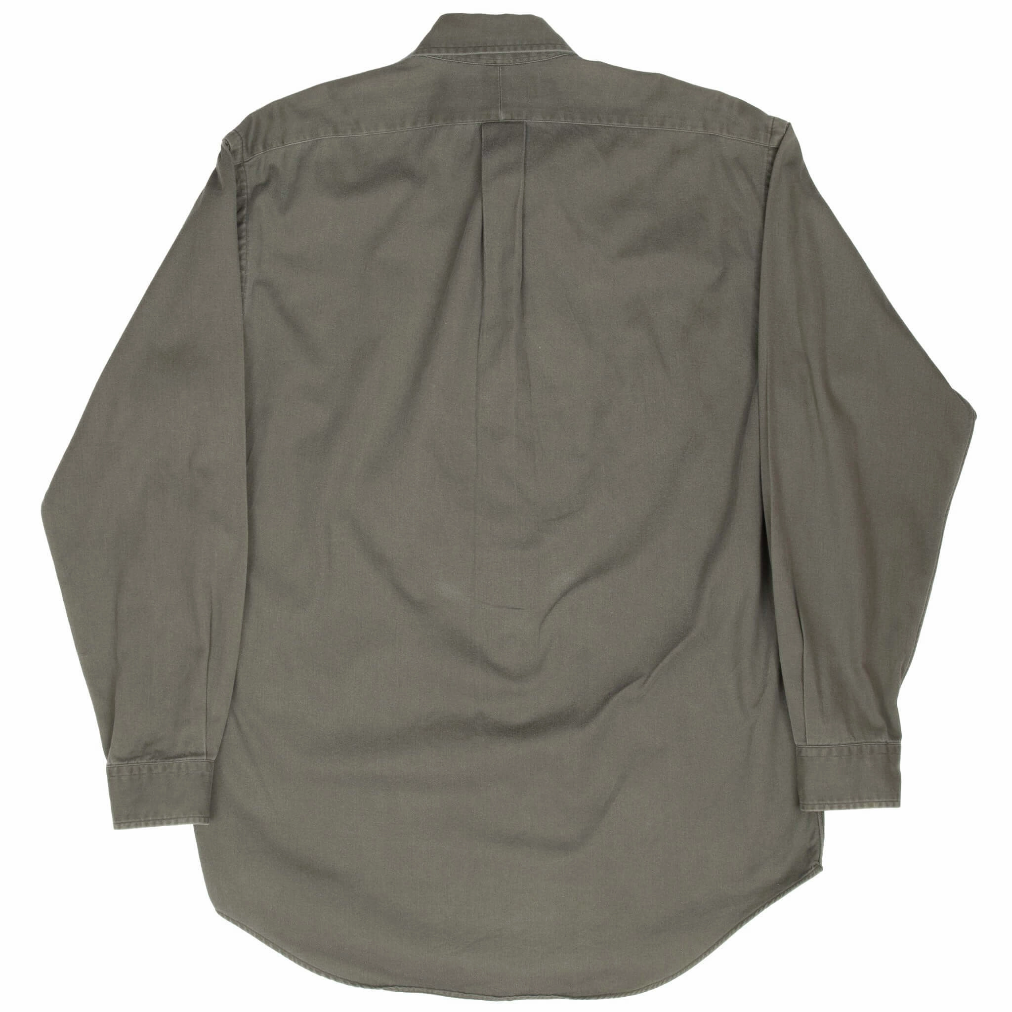 VINTAGE RALPH LAUREN GREEN SHIRT 1990S SIZE SMALL