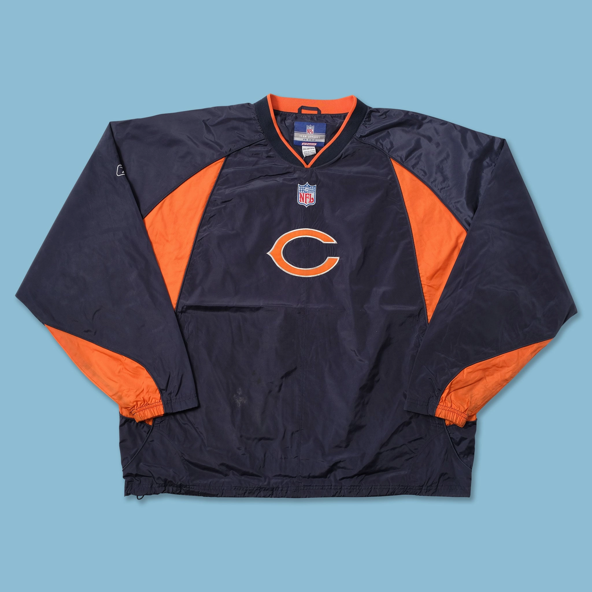 Vintage Reebok Chicago Bears Windbreaker XXL