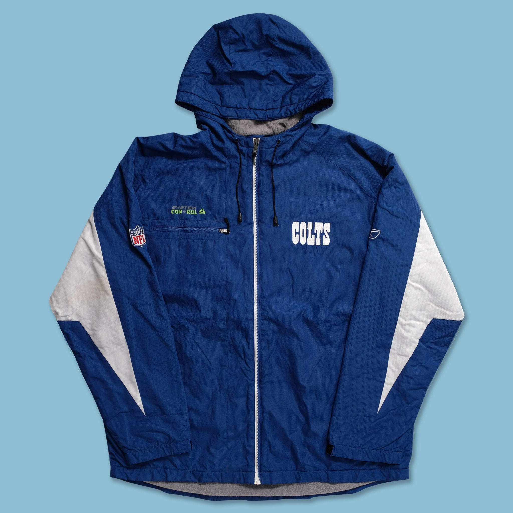 Vintage Reebok Indianapolis Colts Padded Jacket Large