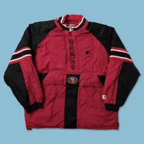 Vintage Starter San Francisco 49ers Anorak XLarge