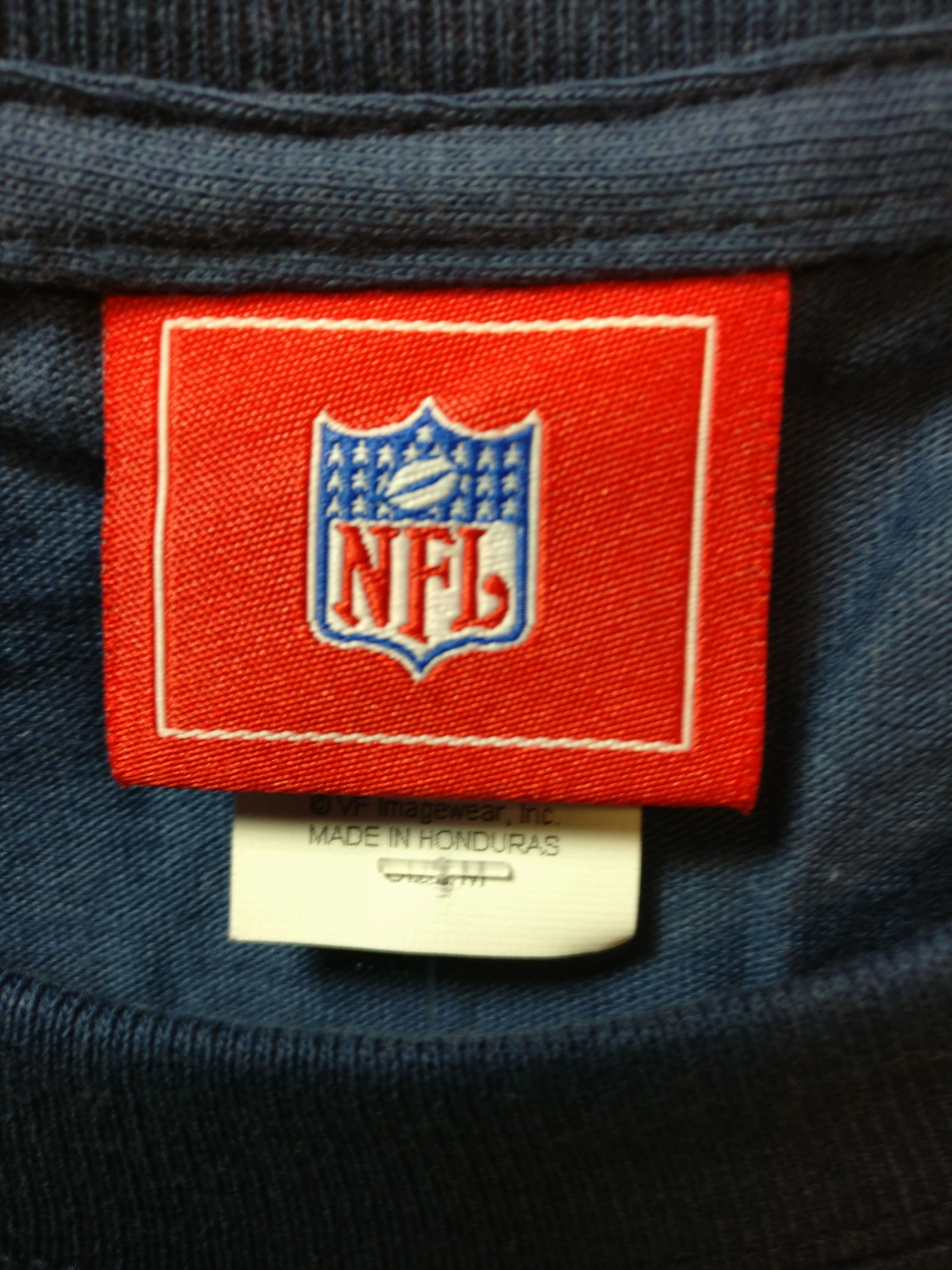 Vtg'04NEW ENGLAND PATRIOTS 2 In a Row AFC Champs T-Shirt M (Deadstock)