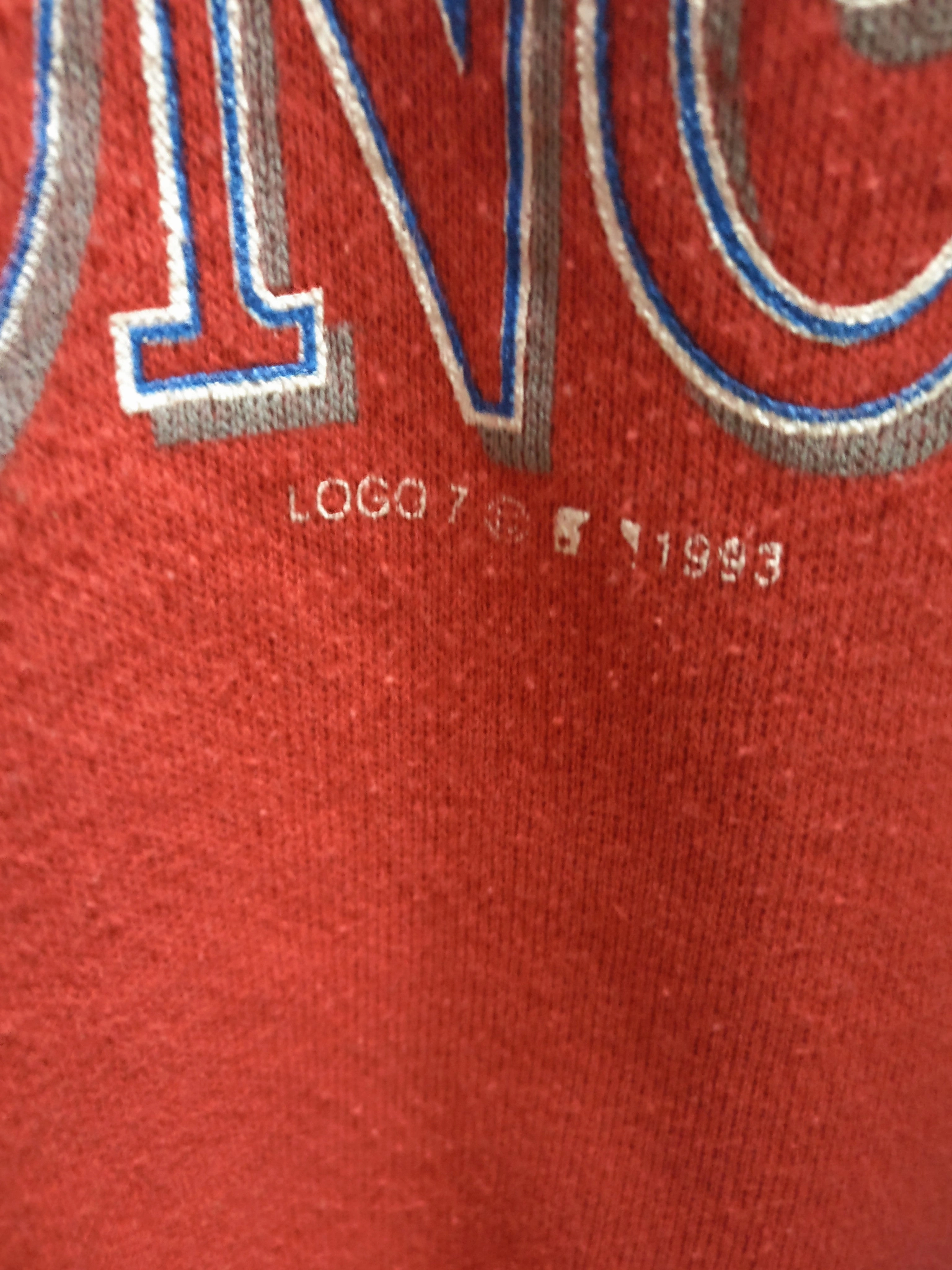Vtg'93 PHILADELPHIA PHILLIES MLB N.L. Champs World Series SweatshirtXL