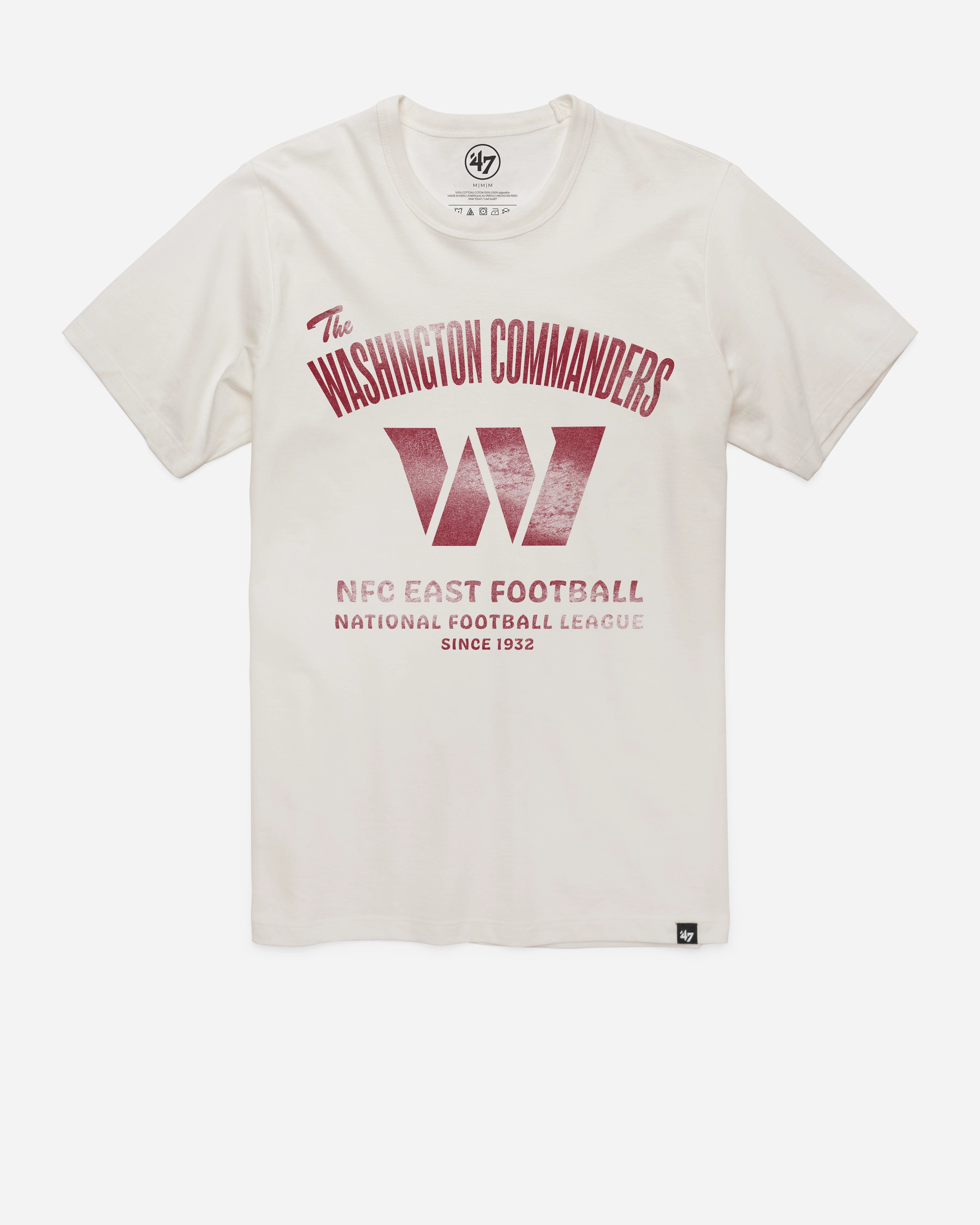 WASHINGTON COMMANDERS WIDE OPEN '47 FRANKLIN TEE