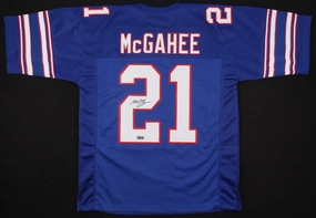 Willis McGahee Signed Buffalo Bills Jersey (RSA COA) 2??Pro Bowl (2007,2011) RB