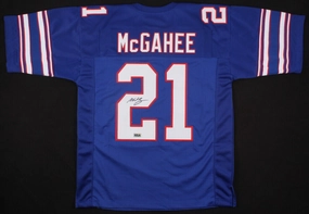 Willis McGahee Signed Buffalo Bills Jersey (RSA COA) 2??Pro Bowl (2007,2011) RB