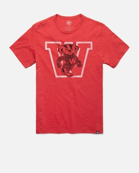 WISCONSIN BADGERS VINTAGE GRIT '47 SCRUM TEE