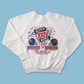 Women's 1990 Super Bowl Sweater XSmall