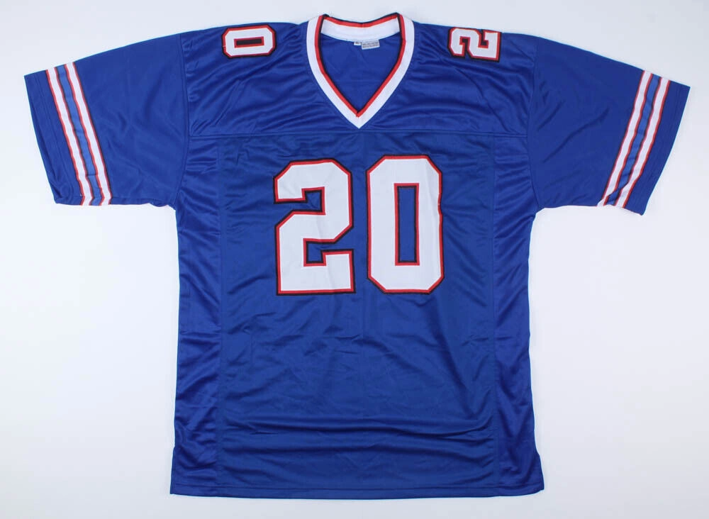 Zack Moss Signed Buffalo Bills Jersey (Beckett COA) 2020 3rd Round Draft Pick
